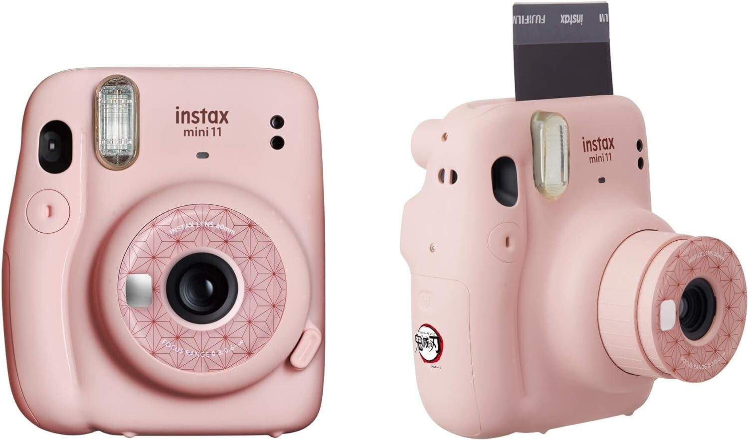 FUJI FILM Demon Slayer Kimetsu no Yaiba Nezuko Instax Mini Pink Instant Camera-image