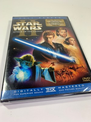 New Star Wars Ii Limited Edition Dvd Attack Of The Clones Digitally Mastered Ebay