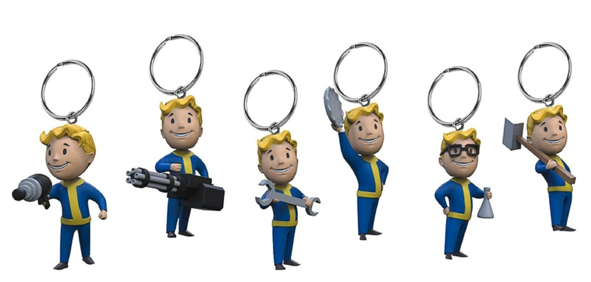 フォールアウト　fallout　Vault Boy ラバーキーホルダー s-l1200.jpg
