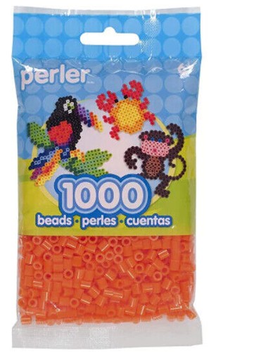 Bolsas de cuentas Perler 3x1000 mandarina - Imagen 2 de 2