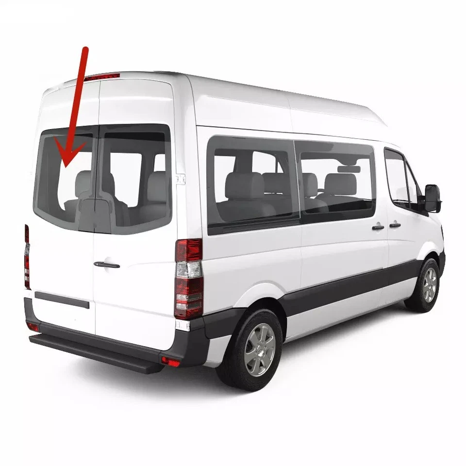 Fits 2007-2010 Dodge Sprinter 144"/170'' WB Back Glass Driver Left Rear Heated Foto 3 de 4