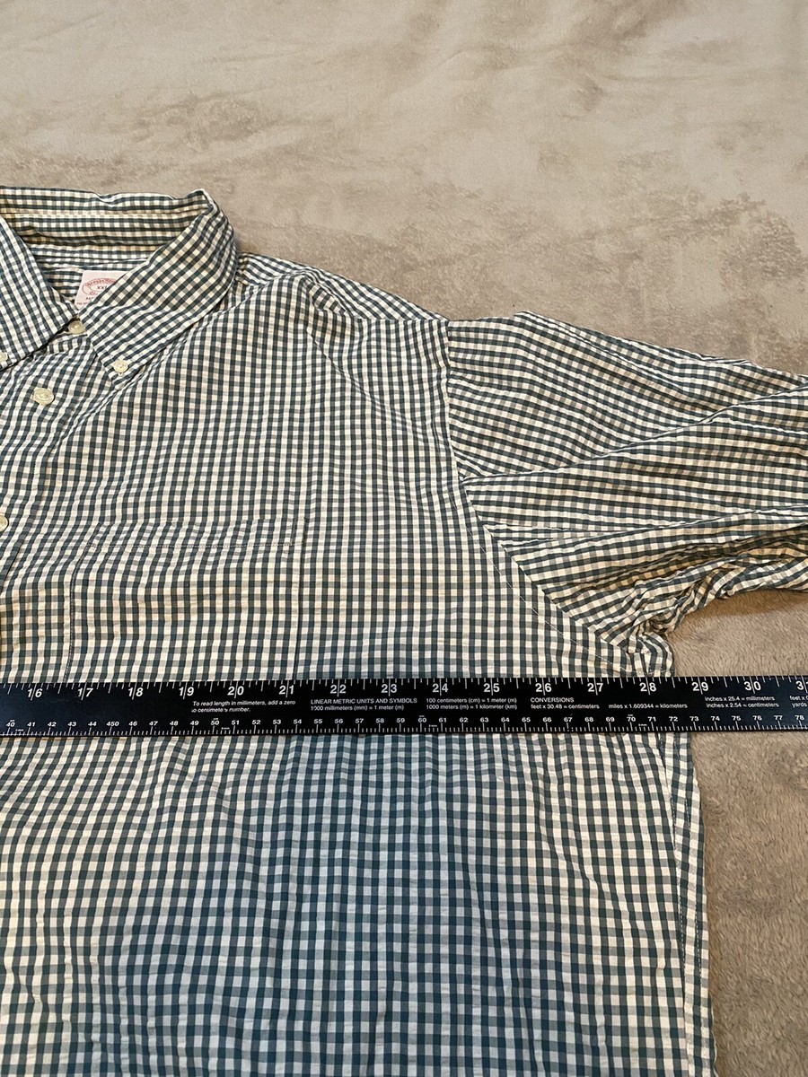 Brooks Brothers Est. 1818 REGENT Fit Dot Button Down Extra Large Non-Iron