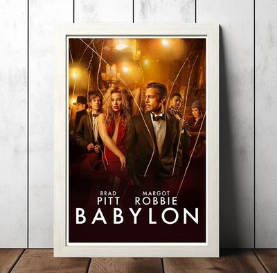 Babylon (2022) Movie Film Poster, Poster Printing, Classic Movie Wall Art