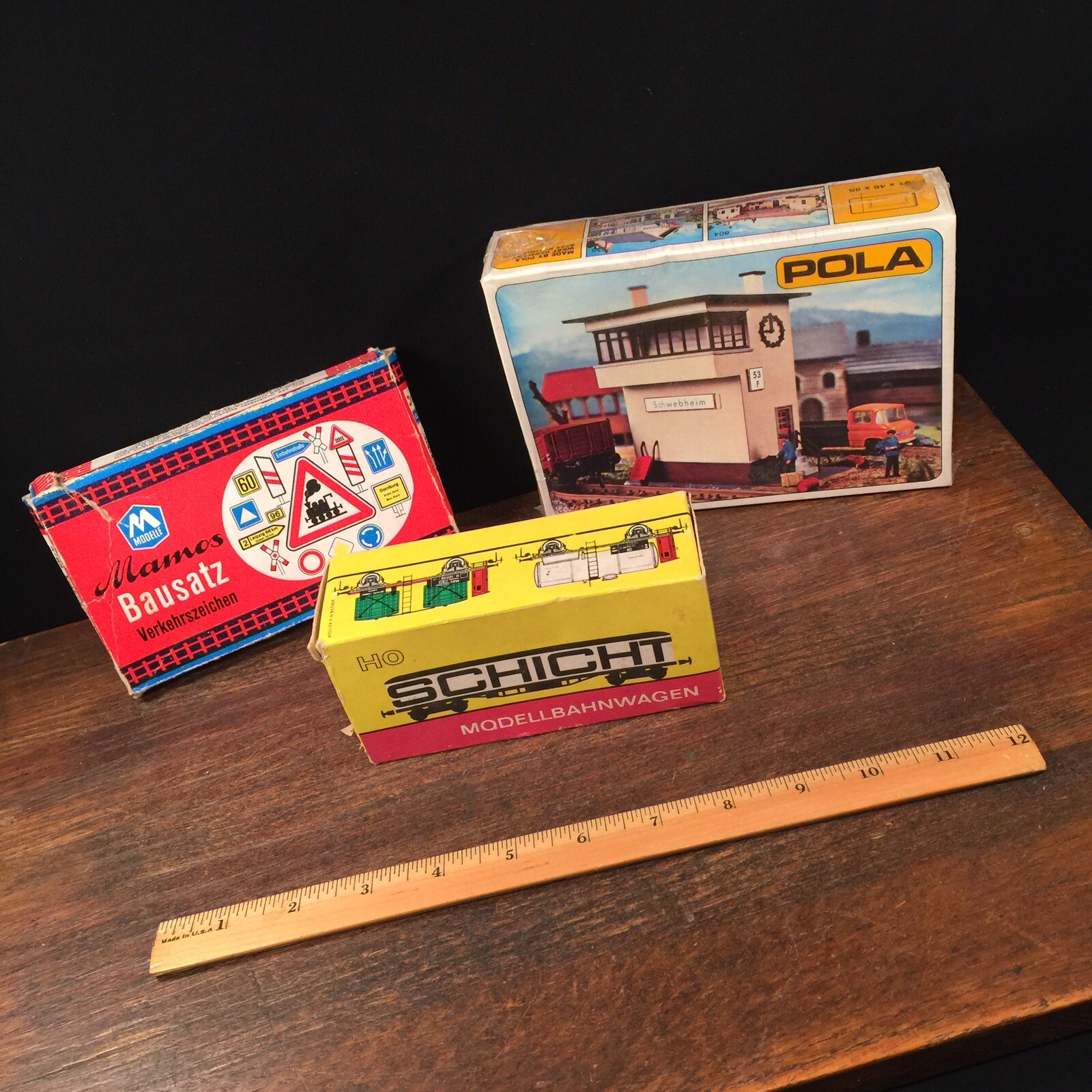 Vtg Train German Pola Schicht Model Railroad Germany Mamos Accessories Lot Ebay