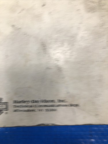 HARLEY DAVIDSON MOTORCYCLES 1991 XLH MODELS SERVICE MANUAL P/N 99484-91 - Picture 4 of 13