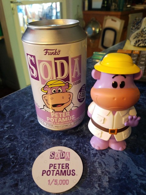 Funko Pop! Vinyl SODA Figure Peter Potamus Hanna Barbera Common 1/5000 | eBay