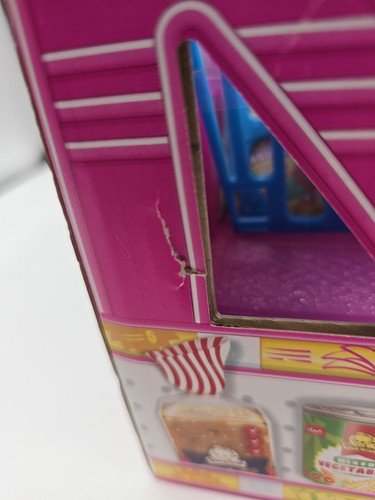 Shopkins Small Mart Shopping Cart Pink Exclusive Shopkins Cart NEW 6 mini packs - Picture 10 of 10