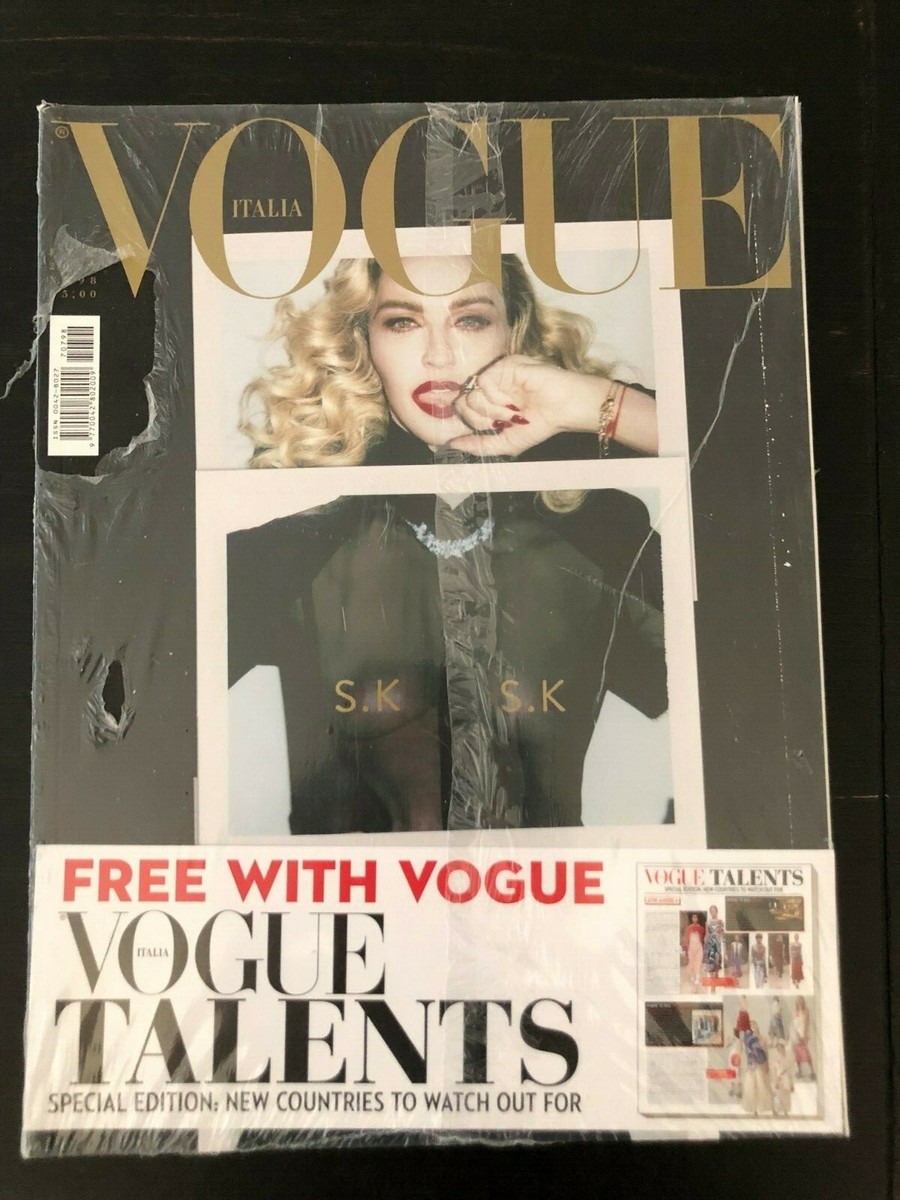 Vogue Italia Magazine Mag Madonna Sexy February 2017 Seal | eBay