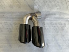 Porsche Cayenne Exhaust Pipe Tips Left Side Oem Original 9y0253823ek