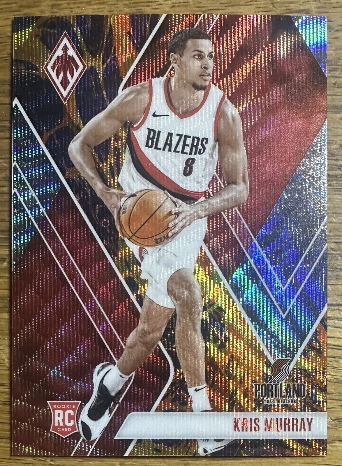 2023-24 Panini Phoenix Kris Murray #267 RC LAVA #d /75 Trail Blazers Rookie SP