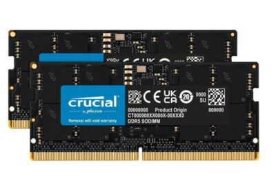 Crucial 16GB 32GB 48GB 64GB 96GB 128GB DDR5 5600 PC5 44800 SODIMM