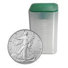 2025 1 oz American Silver Eagle Coin BU - Tube of 20 Coins #A223