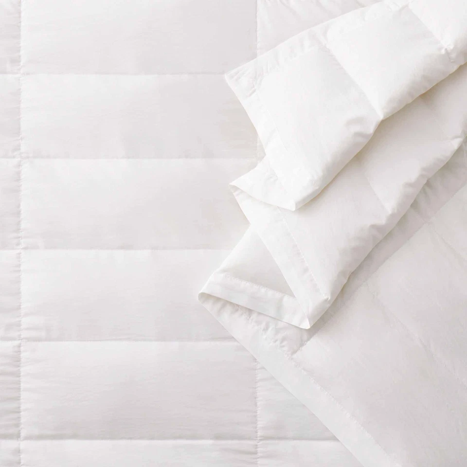 Manta de cama Puredown 75 % plumón, cubierta TENCEL Lyocell, edredón King o Queen Foto 3 de 4