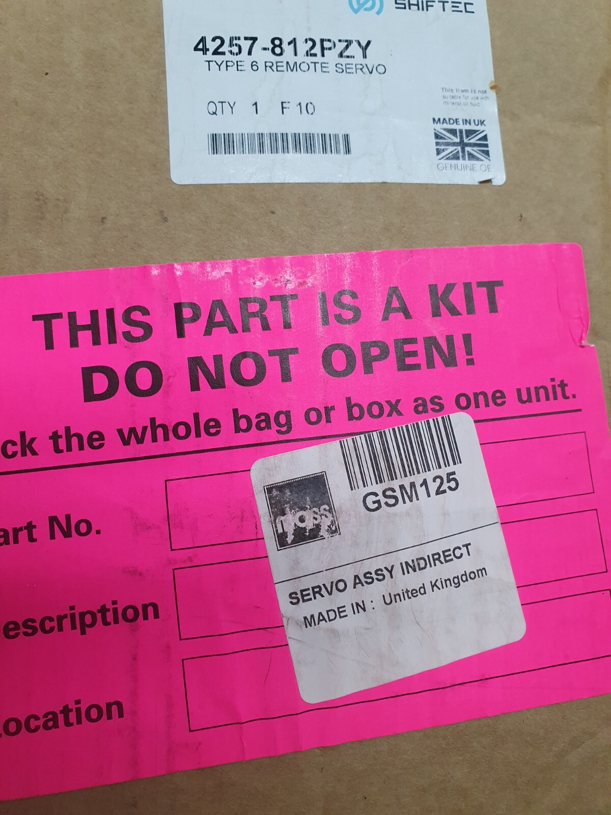 NEW MGB & V8 BRAKE SERVO GSM125 1964 - 78 | eBay