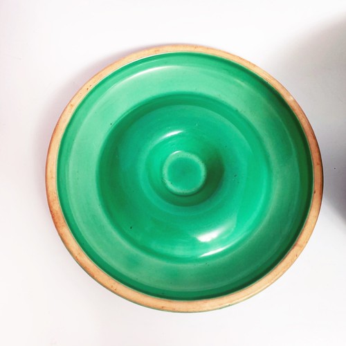 Vintage Homer Laughlin Green Kitchen Kraft Fiesta Covered Casserole Bowl Lid - Picture 7 of 12