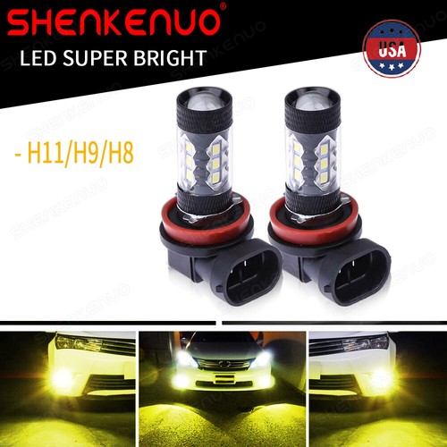 For Hyundai Genesis Coupe 2013-2016 LED Fog Light Bulb H11 6000k Best Brightness - Picture 14 of 23