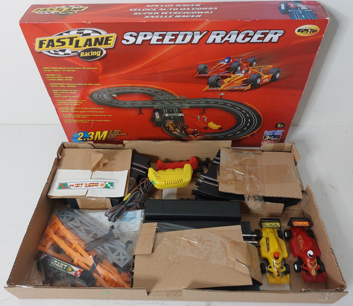 FAST LANE RACING SPEEDY RACER FORMULA 1 RACE TRACK KIT 2.3M COMPLETE ...