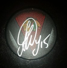 ARTEM ANISIMOV 'CHICAGO BLACKHAWKS' FORWARD SIGNED 2016 PUCK *COA