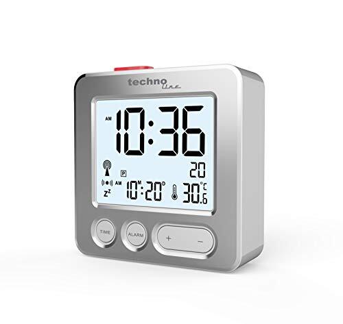 Technoline WT265 handlich und überzeugend moderner Funkwecker mit gebürsteter... - Bild 2 von 6