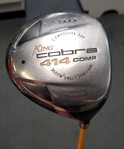 KING COBRA 414 COMP GOLF CLUB DRIVER 9.0 COMPOSITE TOP MILLED TITANIUM PROFORCE - Picture 1 of 12