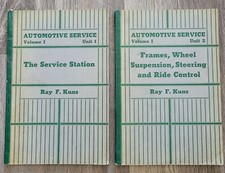 Automotive Service Station Frames Vol.1 No. 1 & 2 by Ray Kuns 1933