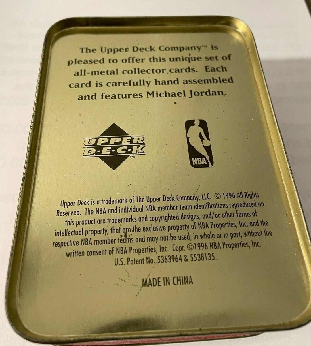 upper deck michael jordan 5 all metal collector cards worth