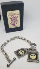 Nightmare Before Christmas Bracelet Classic Hardware Disney  8" Jack Skellington