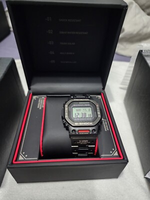 Casio G-Shock GMW-B5000TVA-1JR 43.2mm Titanium Case with Black