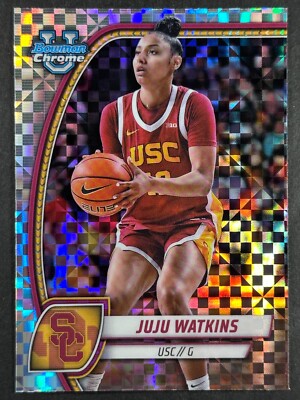 2024-25 Bowman University Chrome Basketball X-Fractor - Pick A Card