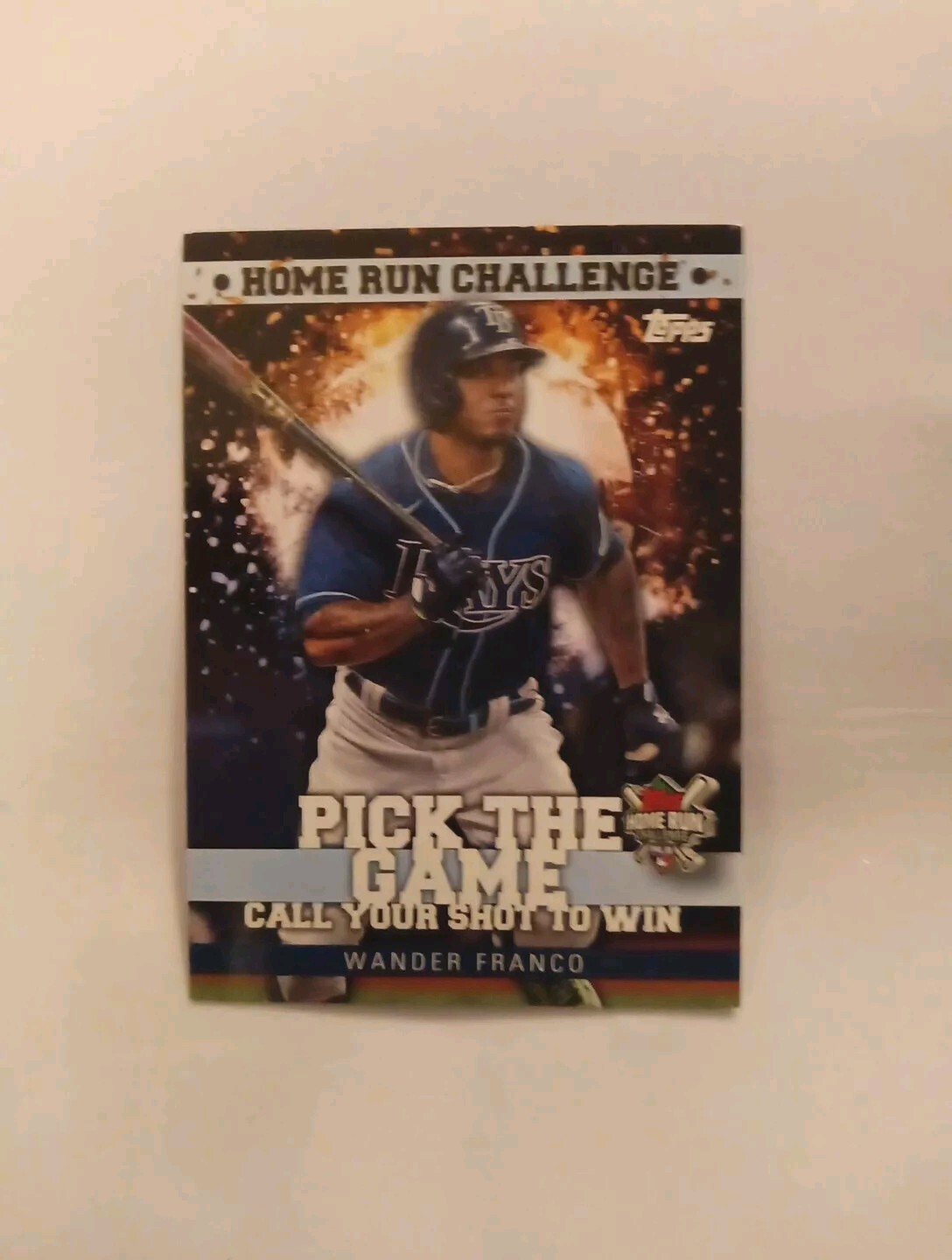 2022 Topps Series 1 - Home Run Challenge Code Card #HRC-27 Wander Franco (RC)