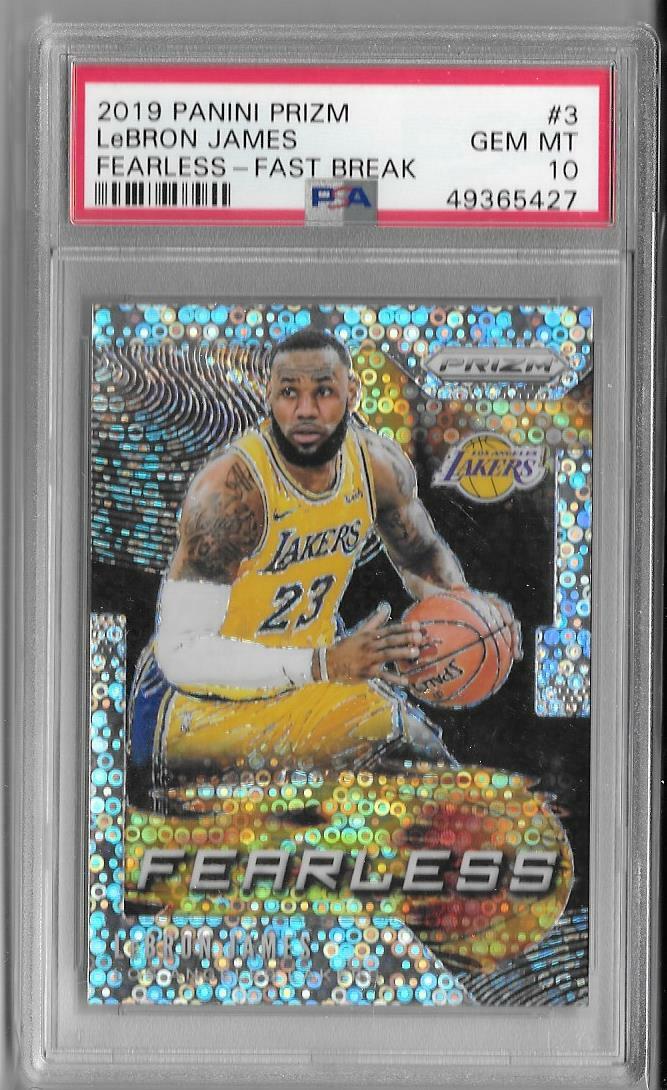 2019 Lebron James Fearless PSA 10!! おまけ付き！