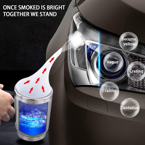 500ML Headlight Restoration Repair Kit Liquid Polymer Chemical Polishing Tool US - Picture 7 of 19
