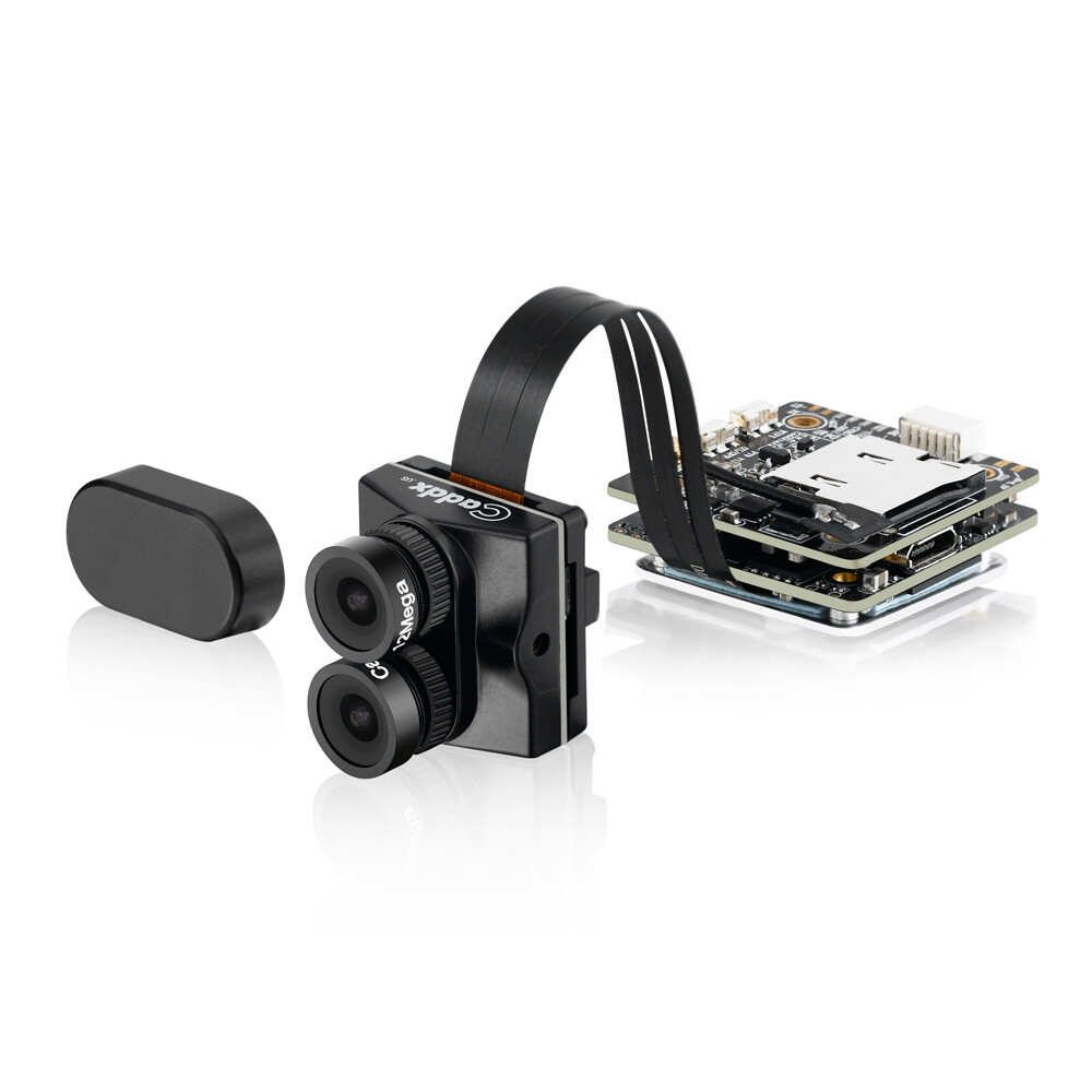 Caddx Tarsier 4K 30fps 1200TVL de doble lente súper WDR Wifi Mini cámara FPV HD Recor Caddx Tarsier 4K 30fps 1200TVL de doble lente súper WDR Wifi Mini cámara FPV HD Recor