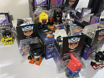 Transformers Loyal Subjects - Lot Of 9 Vinyl Figures With Gear