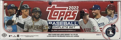 2022 Topps Baseball Complete Sealed Hobby Factory Set ~ 665 Cards ~ Series 1&2