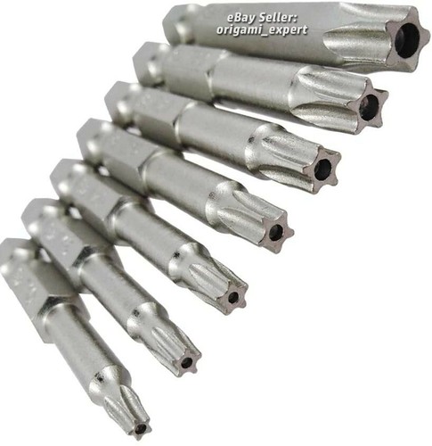 5-Point Star Tamper-Proof Security Bit Set 7-Piece Torx - Picture 2 of 7