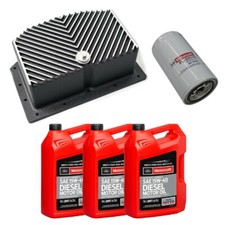 Rudys Deep Oil Pan W Motorcraft 15w-40 Oilfilter For 11-25 6.7l Powerstroke