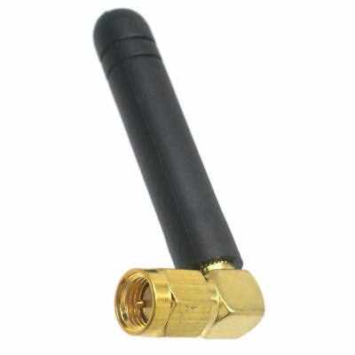 Antenna 900/1800MHz GSM UMTS CDMA TDMA HSPA 90° SMA male right angle 5cm