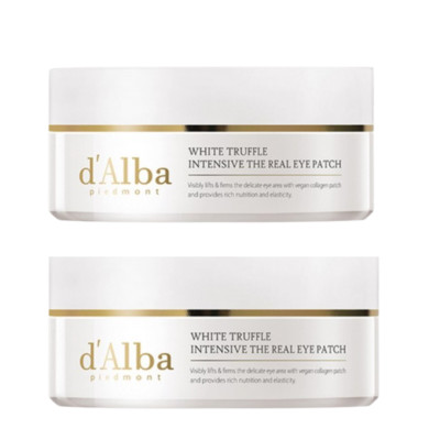 D ALBA White Truffle Intensive The Real Eye Patch 90g(3.17oz)x2EA Collagen Patch