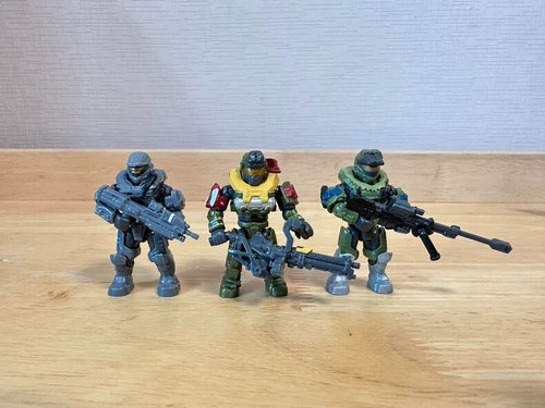 Mega Construx Bloks Halo Noble Team und Spartan JFO Figur Sets Puppe Spielzeug Selten - Bild 4 von 4