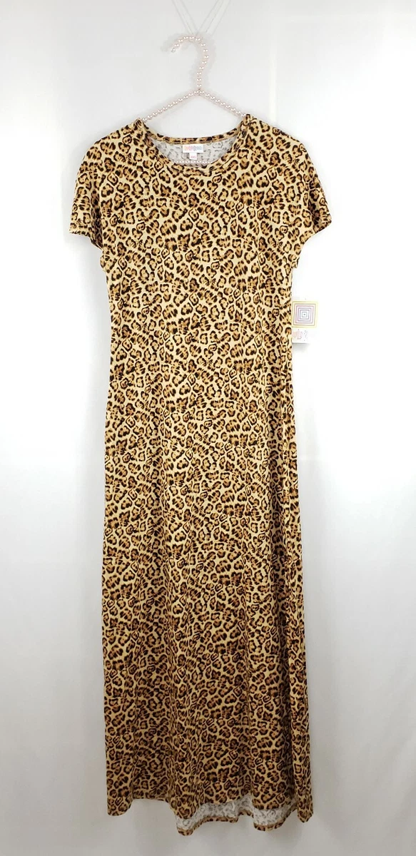 Lularoe leopard shop maxi