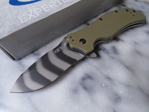 Zero Tolerance Assisted Open Pocket Knife ZT0350OLTS Magnacut OD G10 USA Onion - Picture 8 of 12