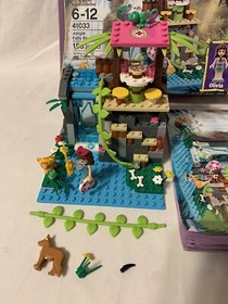 LEGO FRIENDS- JUNGLE FALLS RESCUE- 41033- 100% COMPLETE in Box