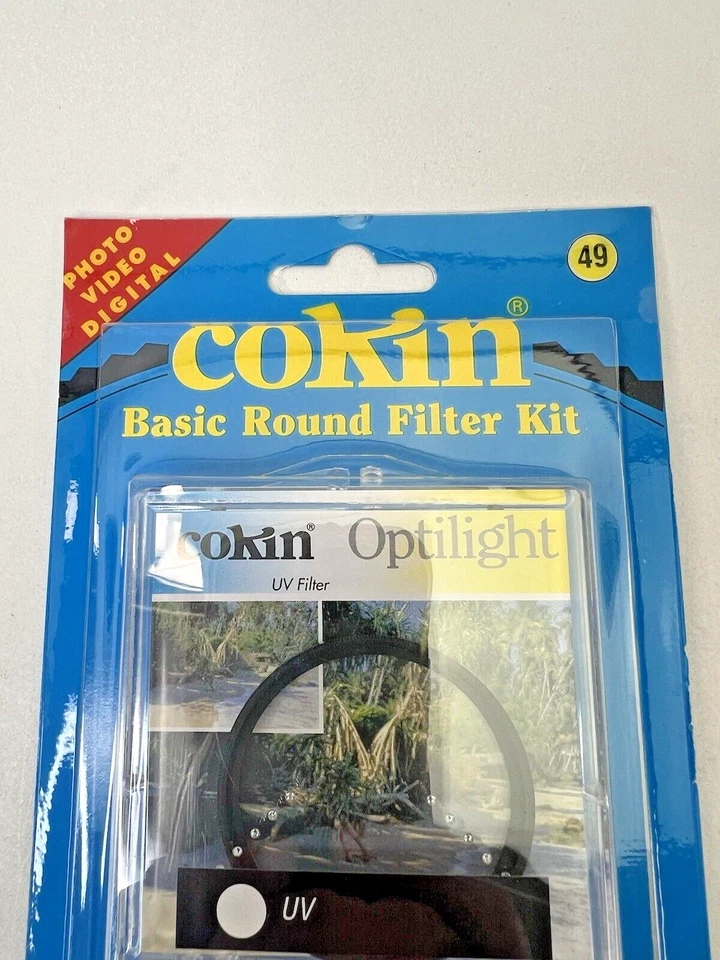Cokin Optilight Basic Round Filter Kit 49mm UV & Circular Polarizer E904A - Image 4 of 4