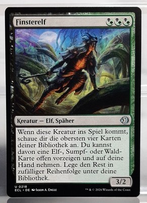 NEU! - Finsterelf / Eclipsed Elf - Uc/Kreatur, Elf - Lorwyn Eclipsed - DE/NM