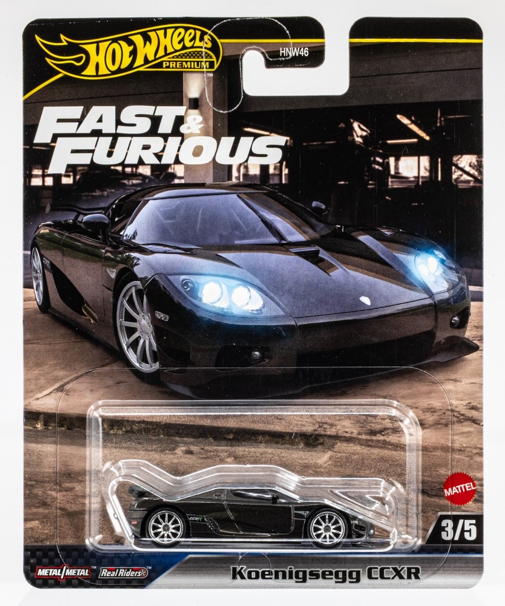 Hot Wheels Fast & Furious ミニカー 3種セット 2025 Hot Wheels Fast & Furious Mix 3 #3 Koenigsegg CCXR