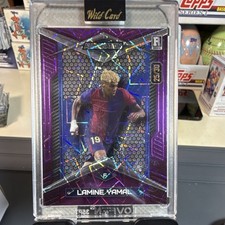 2024 Wild Card Alumination Lamine Yamal Rookie Serial Numbered 25/30 Soccer Card