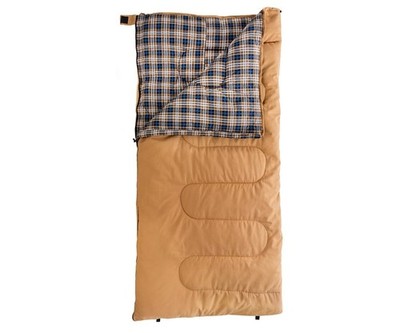 Kamp-Rite Woods Ultra 15 degree flannel Canvas Sleeping bag