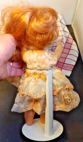 Vintage 1972 Ideal Crissy Family Doll Cinnamon Red Hair Growing 12"-Creepy Face - Picture 3 of 4