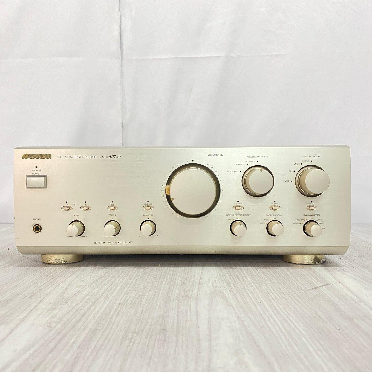 Sansui Au707xr Integrated Amplifier Power Supply Voltage 100v for